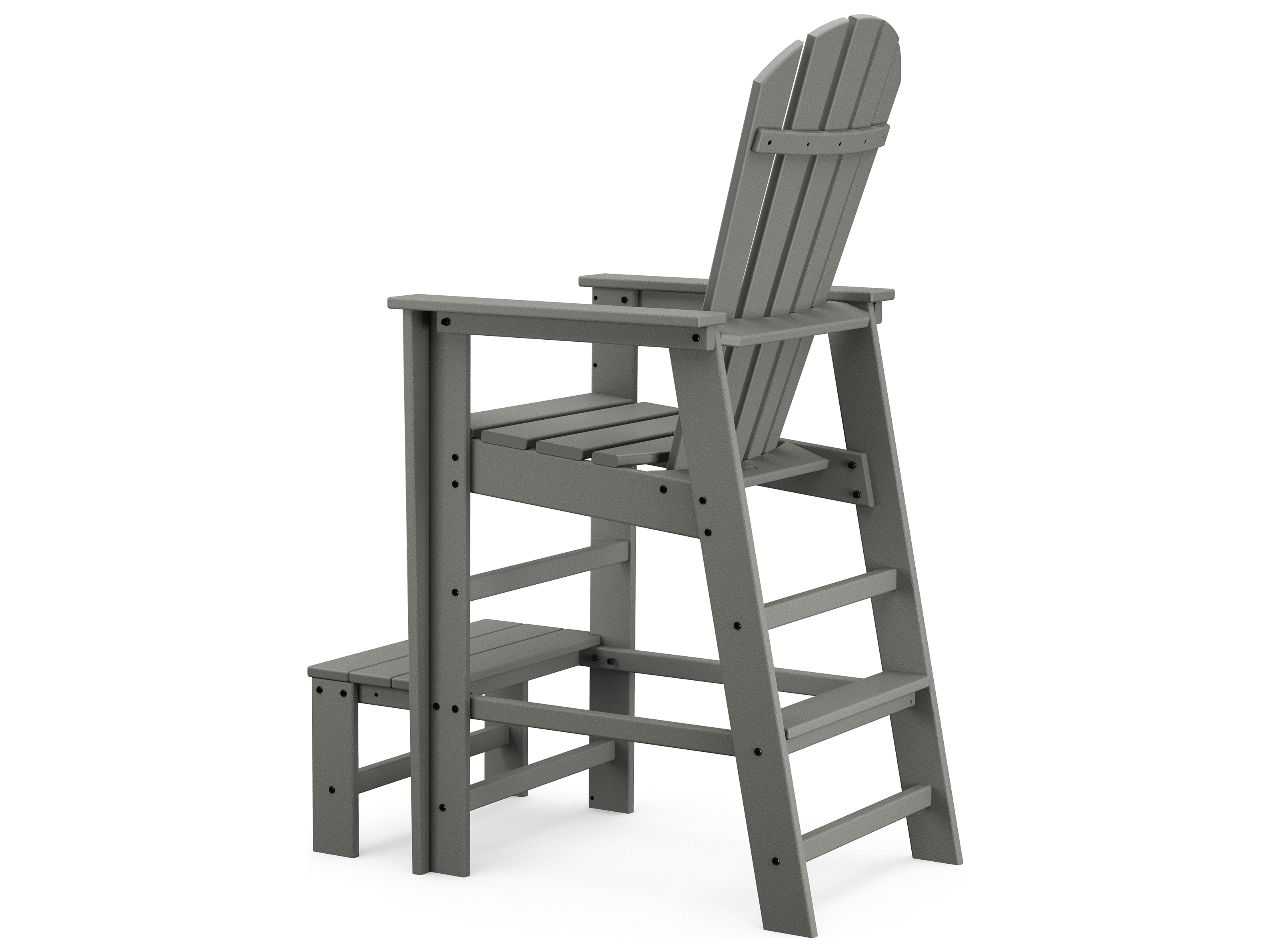 Recycled plastic lifeguard chair