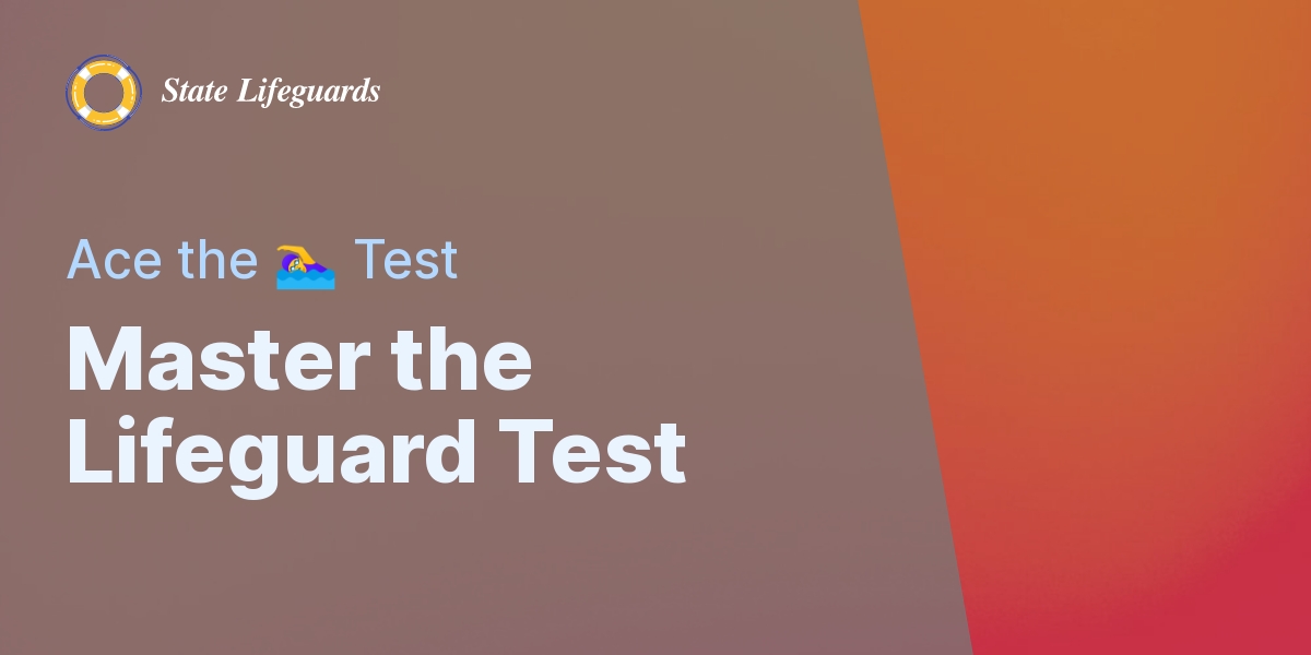 American Red Cross Lifeguard Test Quiz | State Lifeguards