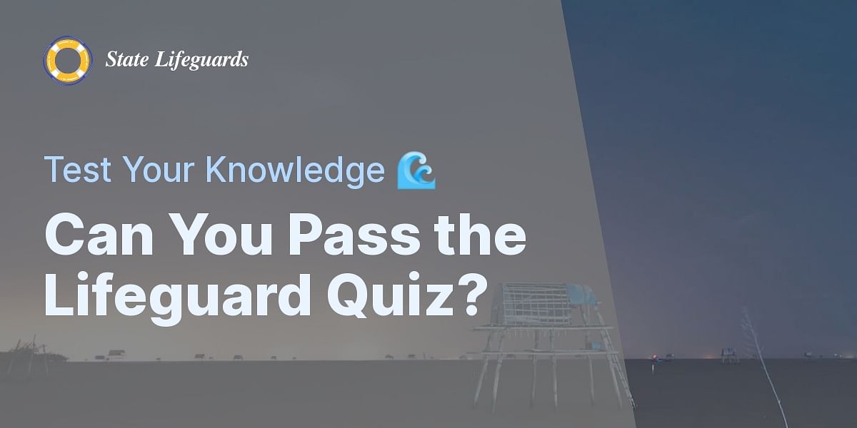 a Lifeguard Quiz Test Your Knowledge State Lifeguards