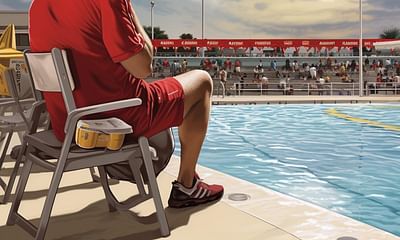 Is competitive swimming a prerequisite for becoming a lifeguard?