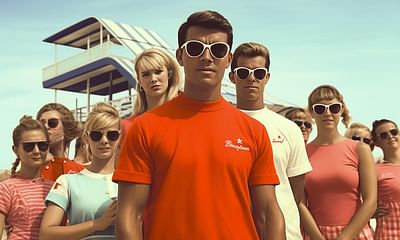 Is it permissible for the public to wear lifeguard shirts at the beach?