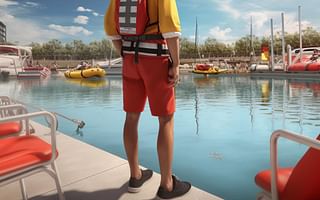 What are the potential risks for lifeguards during water sports?