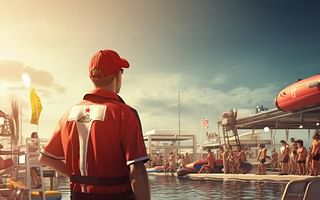 What are the potential risks of water sports for lifeguards?